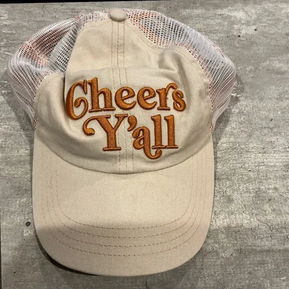 Idyllwind Fueled by Miranda Lambert Cheers Y’all Embroidered Baseball Hat - Picture 1 of 4
